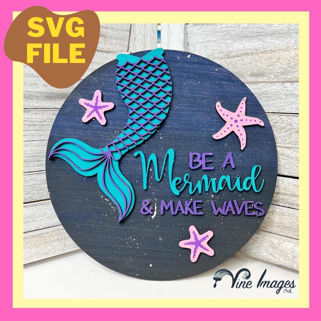 MERMAID BANNER DIY Kit Available – Savor Each Second